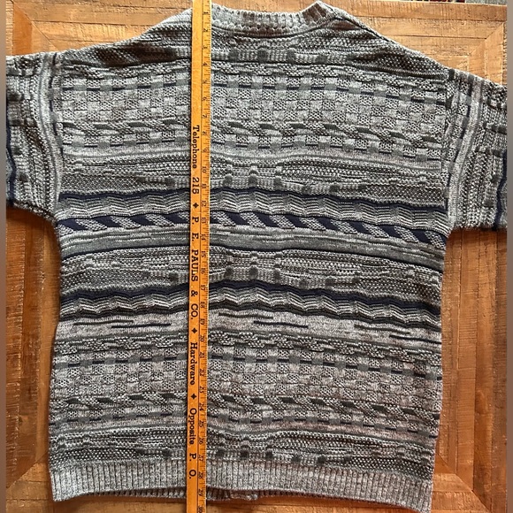 Porto Bello Grandpa Cardigan Sweater. Size XL - Picture 3 of 5